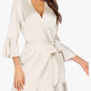 White robe size xs